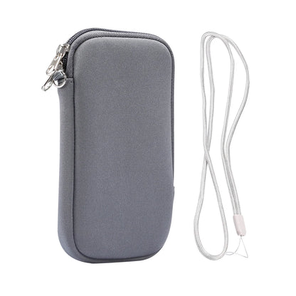 Universal Neoprene Mobile Phone Bag Case With Shoulder Strap For iPhone 16 15 14 Pro Max Samsung Xiaomi Huawei Shockproof Pouch