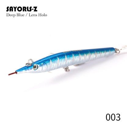 Hunthouse Needle Fish Fishing Lure 140mm/180mm Long Casting Pencil Stylo Stickbait Sinking Skipping Garfish Sphyraena Pesca