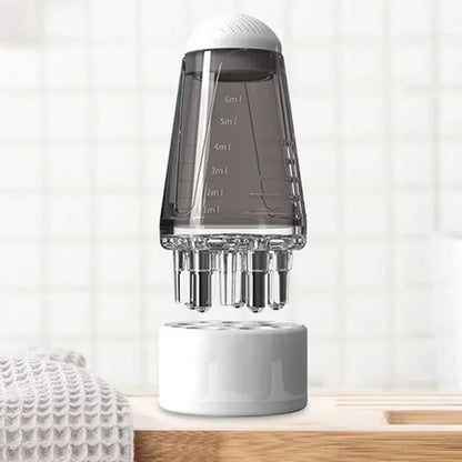 Scalp Applicator Hair Regrowth & Styling Solution Guide Comb Hexagon Head Oil Roller Ball Massage Comb Massage Relaxation Tools
