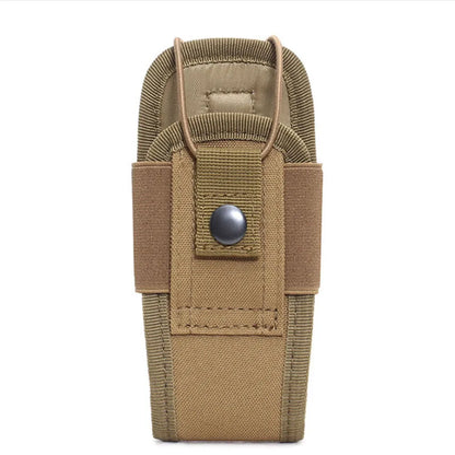 Tactical Walkie-Talkie Bag Radio Case Intercom Universal Pouch for Duty Belt Radio Holster Tactical Hunting Camping Adventure