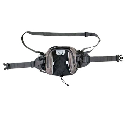 Multi-functional sports water bottle waist bag, men's and women's universal running backpack, outdoor hiking waist bag
