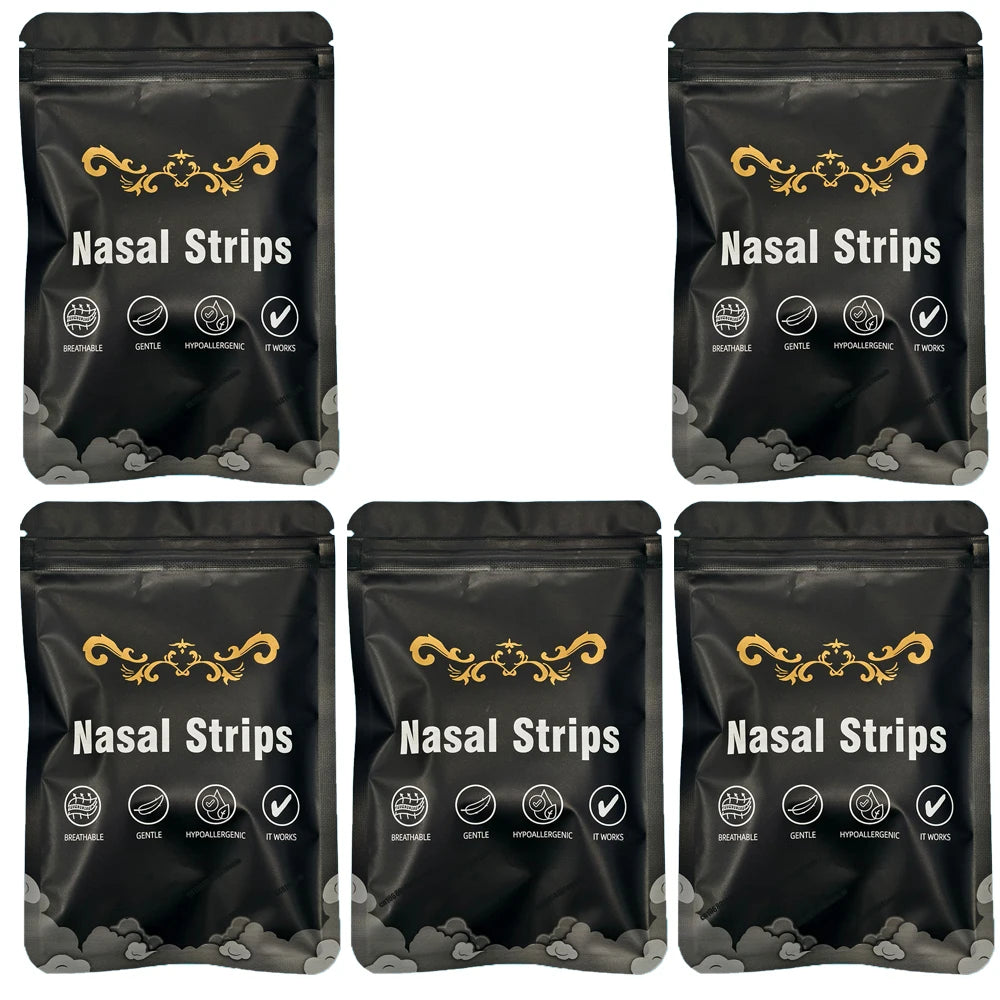 30/90/150PCS Enhanced Adhesion Sports Nasal Strips Breathable Comfortable Design Sleep Aid Non-Invasive Anti Snoring Nose Patch