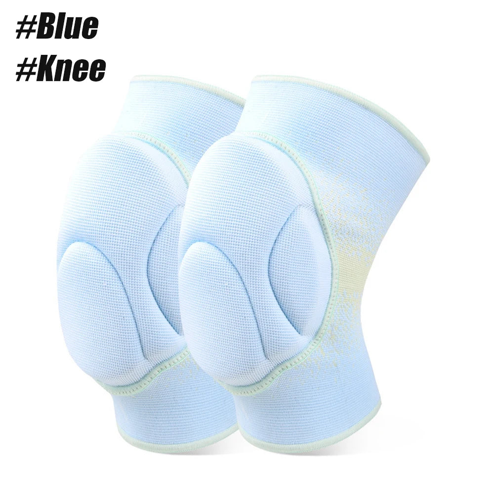 Heavy Duty Knee Pads with Thick Sponge Padding - Impact Protection for Volleyball, Basketball, Wrestling, Construction & Work