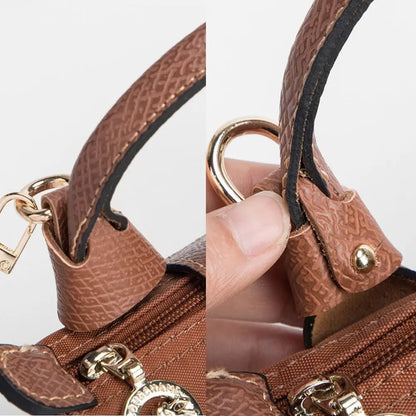 No Hole Punch Leather Replacement Strap Adjustable Crossbody Bag Strap Clip On Shoulder Strap for Purse Handbag Accessory