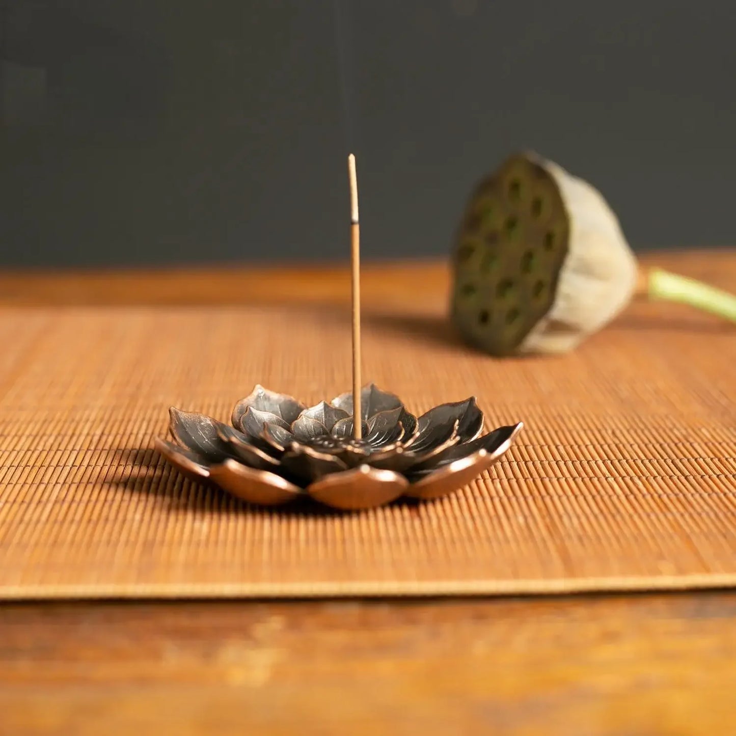 Alloy Incense Burner Stick Holder Buddhism Lotus Line Incense plate Sandalwood Coil Base Temples Yoga Studios Home Decoration
