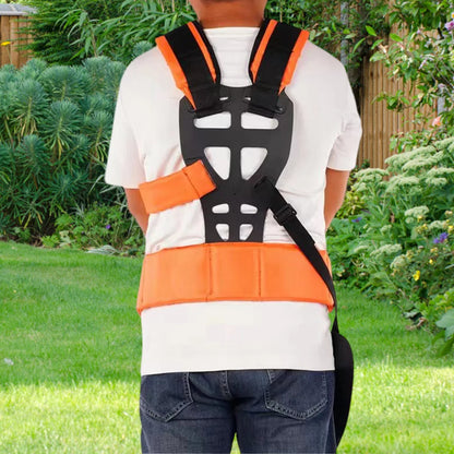 Mower Shoulder Strap Comfortable Padded Belt Double Shoulder Strap Labor Saving Increase Safety for Brush Cutter Trimmer