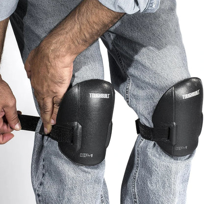 TOUGHBUILT TB-KP-1 Ultra Light Knee Pads Non-Marring Outer Shell  Strong Durable Fit Comfort Protective Tools