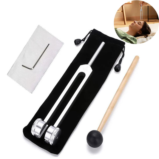 128 Hz Tuning Fork For Healing, Alloy Healing Chakra 528 Hz Sensory Tuning Fork Sound Therapy Yoga And Meditation Accessories