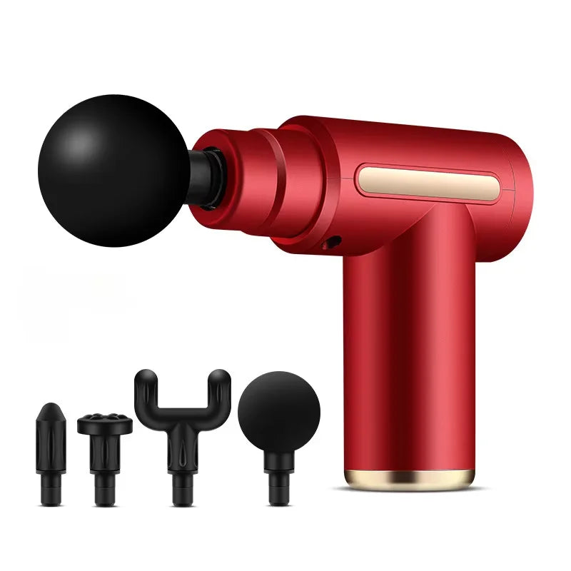 Multifunctional Fascia Gun Massager Instrument Portable Electric Vibrating Muscle Relaxation Tool for Sports Recovery