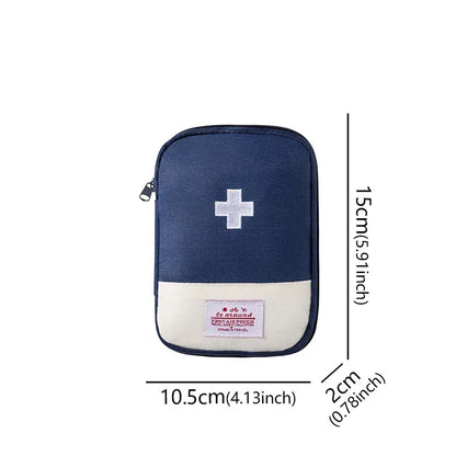 Travel Medicine Bag Pill Storage Pouch Outdoor Essentials Emergency Medicine Storage Bag Home Easy Carrying Medical Storage Bag