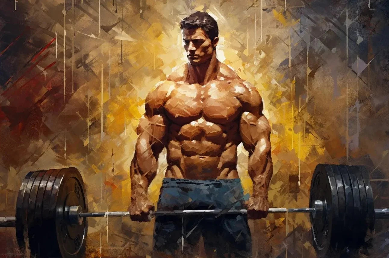 Graffiti Barbell Girl with Dumbbells Canvas Painting Print Sport  Bodybuilding Motivational Poster Wall Art Fitness Gym Decor