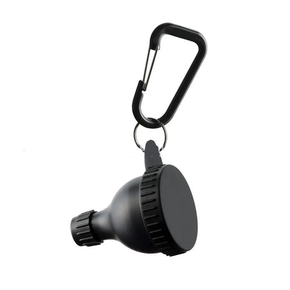 15g/50ml Protein Powder Bottle Leak Proof Reinforced Cap Medicine Box with Carabiner Health Funnel Protein Powder Container