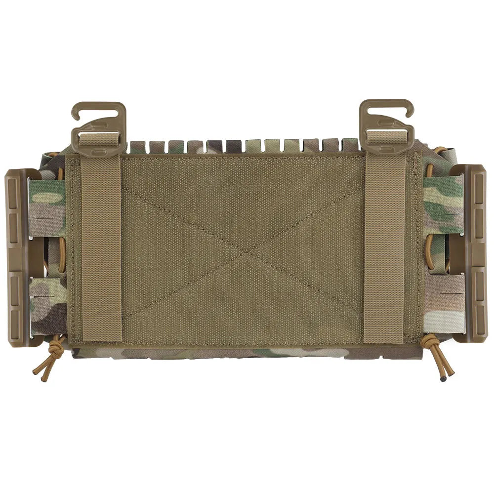 Tactical ARC Chest Rig V3 Shoulder Strap 5.56 Triple Mag Pouch with Bilateral Quick Release Slide Molle Platforms Hunting Vest