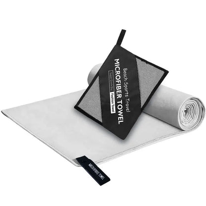 Microfiber Towel 6 Sizes  Quick Dry Super Absorbent High Quality Towel  Portable Bag  Gym Beach Yoga Camping Travel Sports Daily