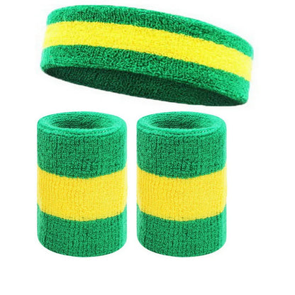 Tennis Wristbands Sport Headband For Men Women Towel Sweat Bands Basketball Yoga Gym Running Volleyball Wrist Wrap Sweatband