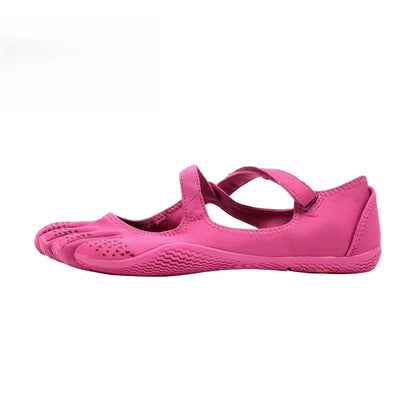 Pure Original Fivefinger Fitness Shoes for Pilates, Yoga, Dance and Gym, Training Shoes with PVC Soles/Cushioning Pads