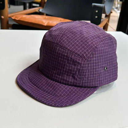 Summer Quick Dry Baseball Cap Women Lightweight Ripstop Sports Cap Breathable Outdoor Running Hat for Men 5 Panel Camp Cap