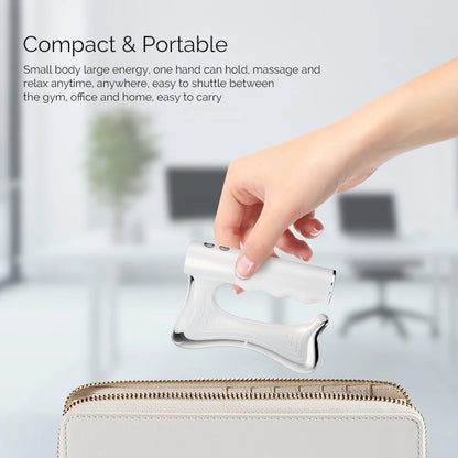 Electric Fascia Scraper Micro Current Compression Muscle 10500RPM Vibration Relaxation Massager Body Shaping Massage Knife