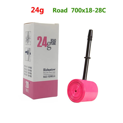 RideNow TPU Bike Inner Tube 700C 700x18 23 25 28 32 35 37 40 47C Road Bicycle Tire MTB Bike Camera 29x1.5 1.75 1.9 Pneu Aro