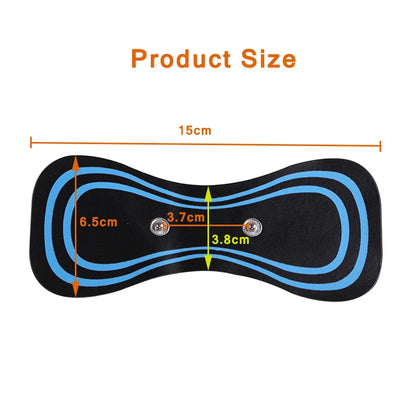 Tens Massager Electrode Pads For  Neck Massager Gel Patch Accessories Trainer Exerciser Replacement Muscle Stimulator Sticker