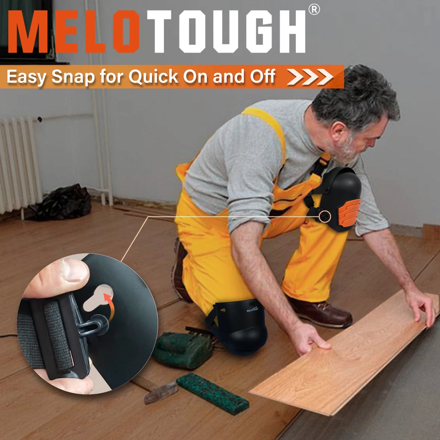 Knee Pads for Work,Construction,Flooring,Gardening-Comfortable and Flexible