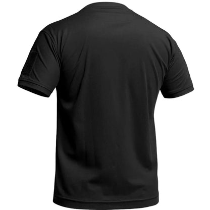 Outdoor Quick Drying T-shirt Men Special Forces Breathable Elastic Quick Drying T-shirt Tactical Round Neck Short Sleeve Top