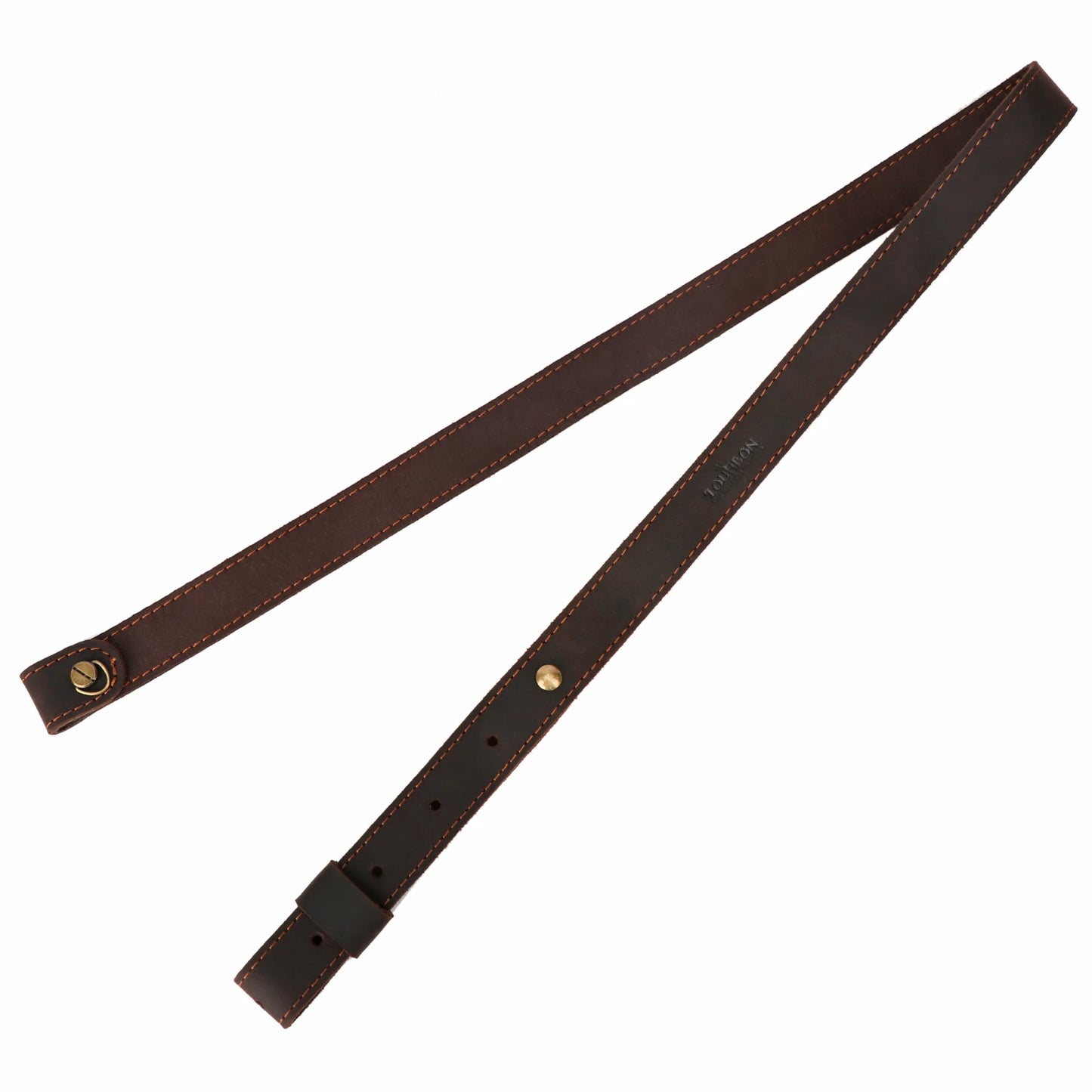 Tourbon Dual Point Gun Strap Leather Belt Gun Slings Rifle Shoulder Strap with Swivels Hunting Gun Accessories 92cm