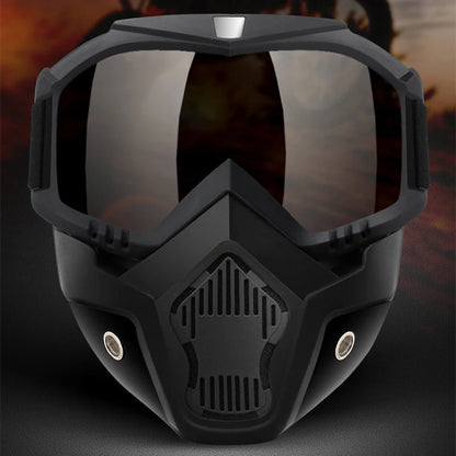 2025 NEW Outdoor Sports Windproof Mask Goggle HD Motorcycle Glasses Snowboard Eyewear Riding Motocross Summer UV Sunglasses