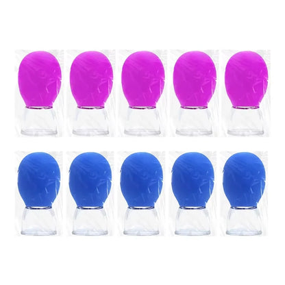 NEW Silicone Vacuum Cupping Jar Cellulite Massage For Face Acupuncture Hijama Suction Vacuum Tank Slimming Body Care Beauty Tool