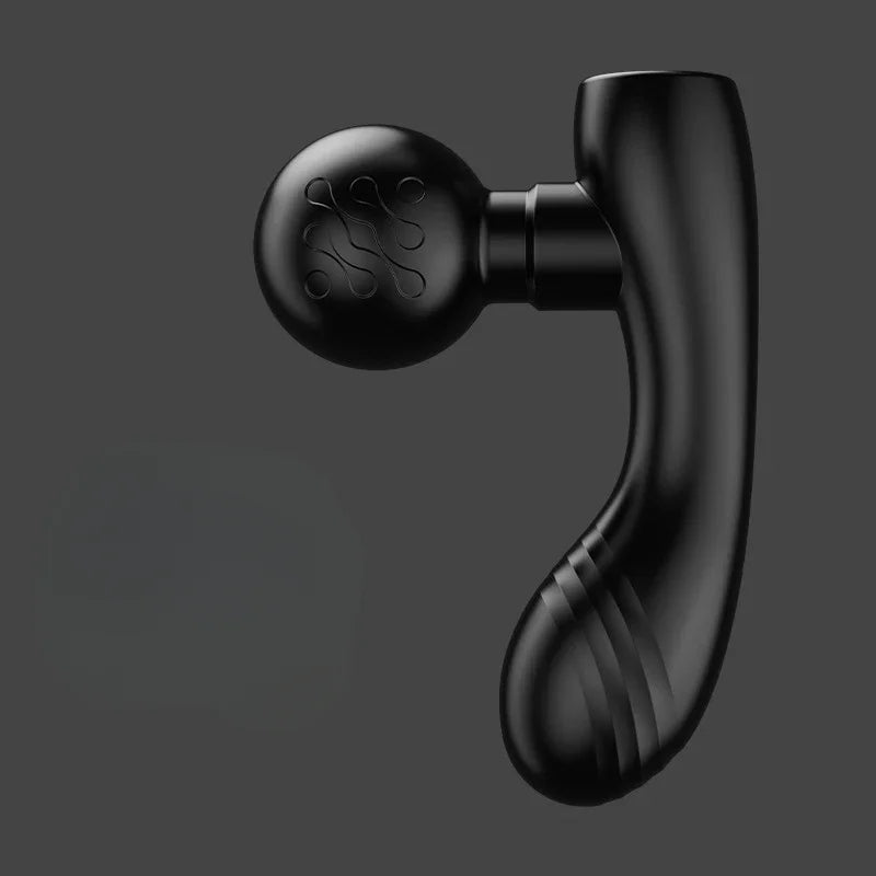 Hot Sale Double-ended Fascia Gun 4 Gear Silent Mini Portable Massager for Relaxing Whole Body Muscles Depth Vibration Relaxing