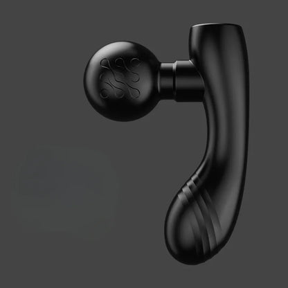 Hot Sale Double-ended Fascia Gun 4 Gear Silent Mini Portable Massager for Relaxing Whole Body Muscles Depth Vibration Relaxing