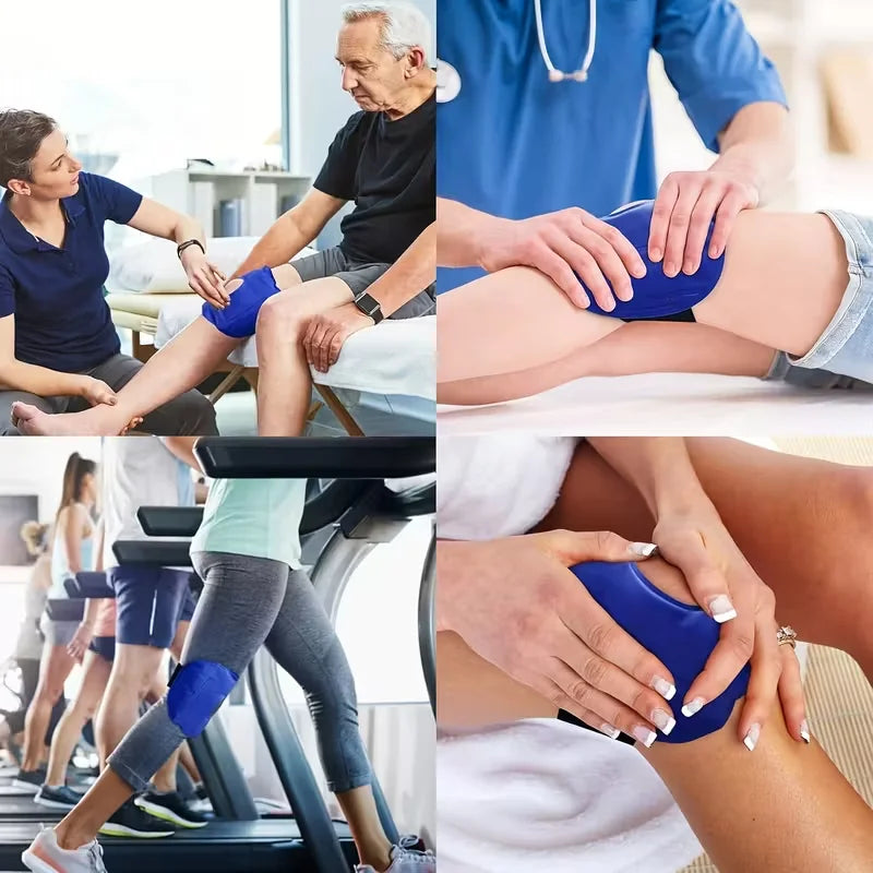 Cold and Hot Dual-Use Knee Pads, Reusable Ice Packs for Joint Care and Sports Protection