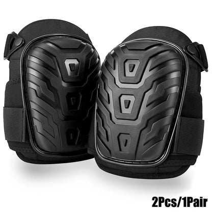 Work Knee Pads with Gel Padding Adjustable Straps Protect Good Shock And Cushioning Knee Pads for Gardening Construction Worker