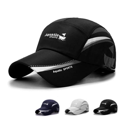 Unisex Aquatic Sport Boat Embroidery Baseball Caps Spring Autumn Outdoor Adjustable Casual Hats Sunscreen Hat Sports Cap