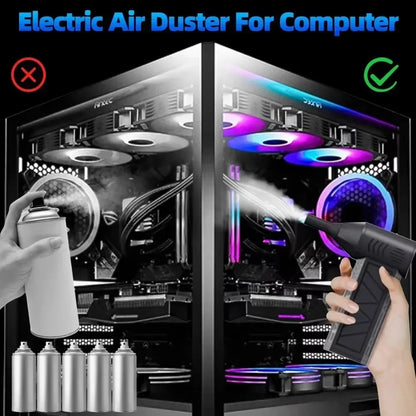 New Jet Fan Strong Portable Power Handheld Dust Elimination Computer Hurricane Storm Source Turbo Jetfan LED X6 Pro