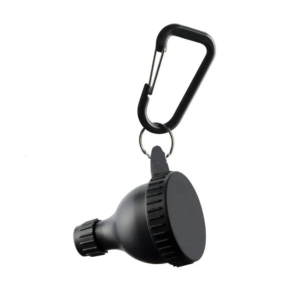 15g/50ml Protein Powder Bottle Leak Proof Reinforced Cap Medicine Box with Carabiner Health Funnel Protein Powder Container
