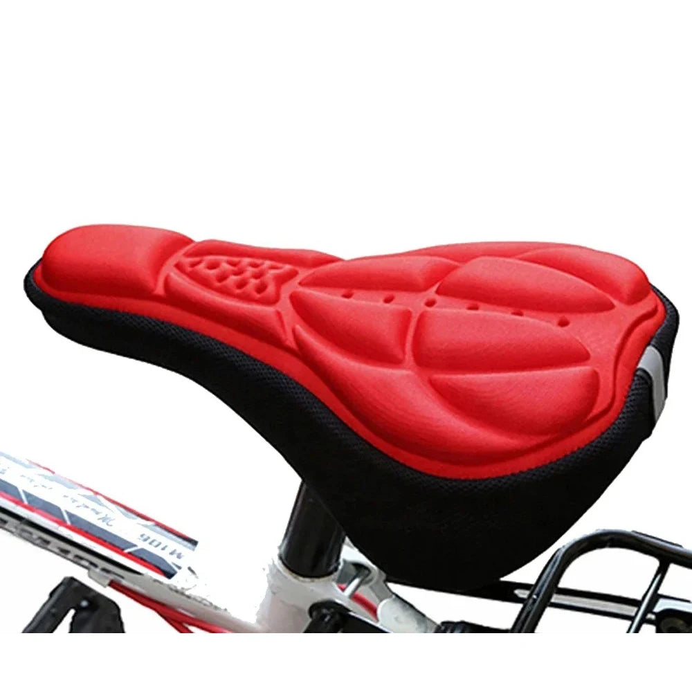 1PC Bicycle Saddle Cover 3D Soft Thickened Sponge Pad for MTB Breathable Outdoor Cycling Seat Cushion Bike Accessories