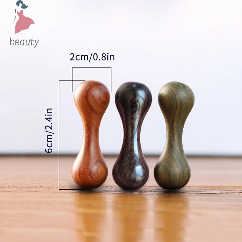 Knucklebone Finger Limit EDC Knucklebone Sandalwood Fingertip Top Baole Bead Begleri Toy Anti Stress Autism ADHD Finger Exercise