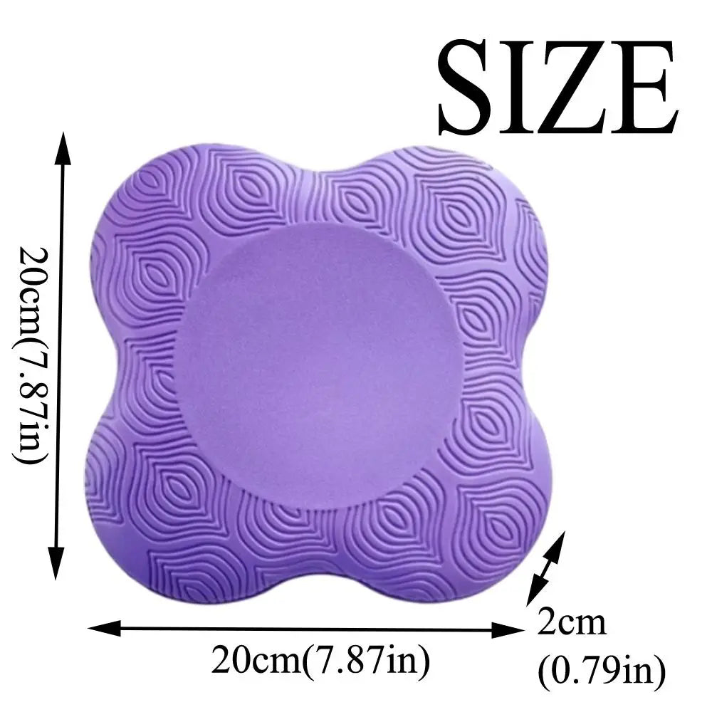 2pcs Waterproof Thickened Yoga Knee Mat Soft TPE Shock Absorption Support Mat Durable Portable Elbow Cushion Yoga Accessories
