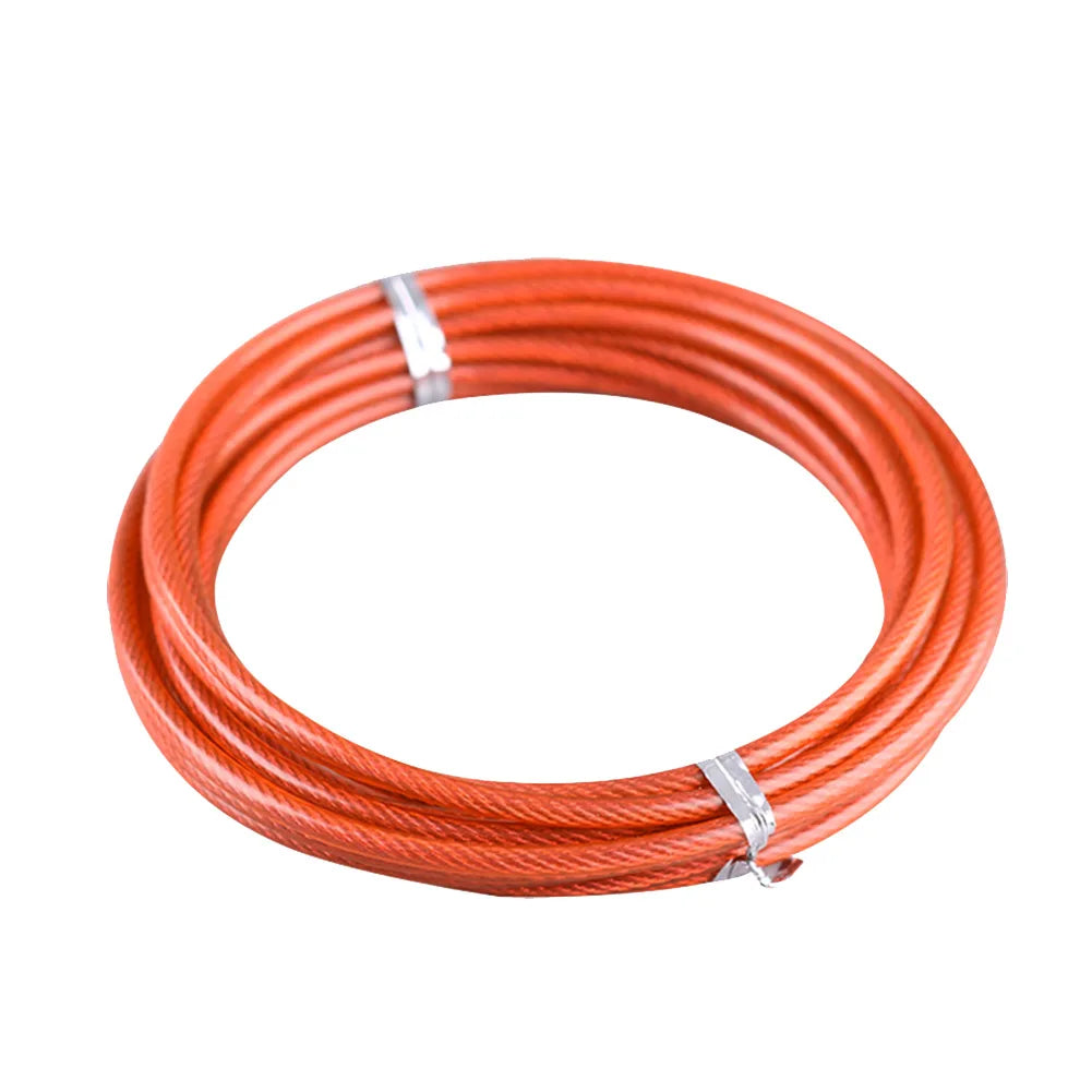 Jump Ropes Delicate Design 3m Steel Wire Spare Rope Speed Jump Skipping Training Workout Replaceable Cable