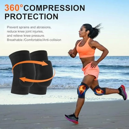 1Pair Volleyball Knee Pads for Dancers,Soft Breathable Knee Pads for Girls Women Men Youth Kids Knees Protective, Knee Brace