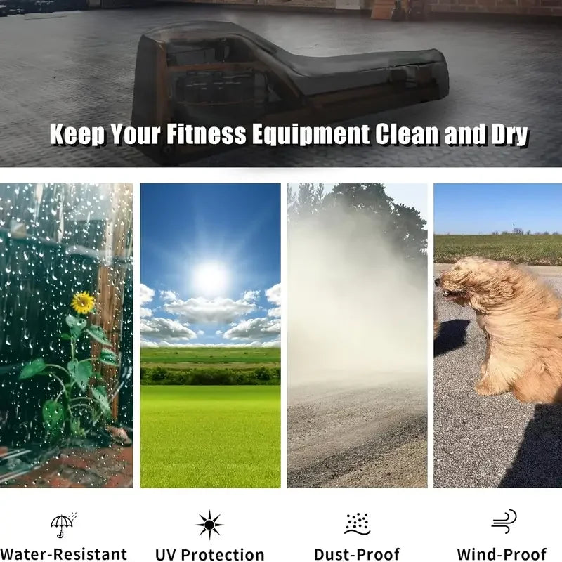 Rowing Machine Cover,Rowing Outdoor Cover for Concept 2 Rowing Machine,Waterproof & Dustproof Fitness Equipment Protective Cover