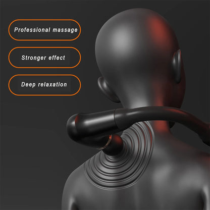 Fascia gun Handle Elbow 3 Modes  6 Gears Adjust Muscle Relaxation  Massage Percussion Hammer for Athletes