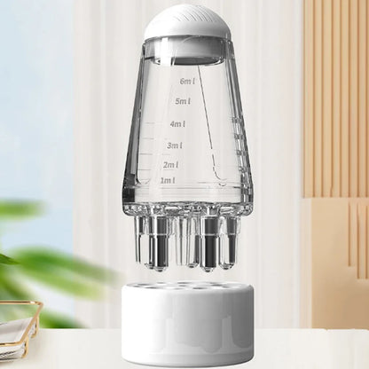 Scalp Applicator Hair Regrowth & Styling Solution Guide Comb Hexagon Head Oil Roller Ball Massage Comb Massage Relaxation Tools