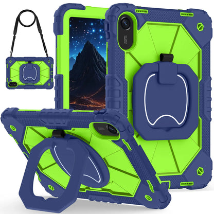 Heavy Duty Case for Xiaomi Redmi Pad 2 11 inch 2025 Shockproof Rotating Stand Cover for Redmi Pad 2 11" with Shoulder Strap