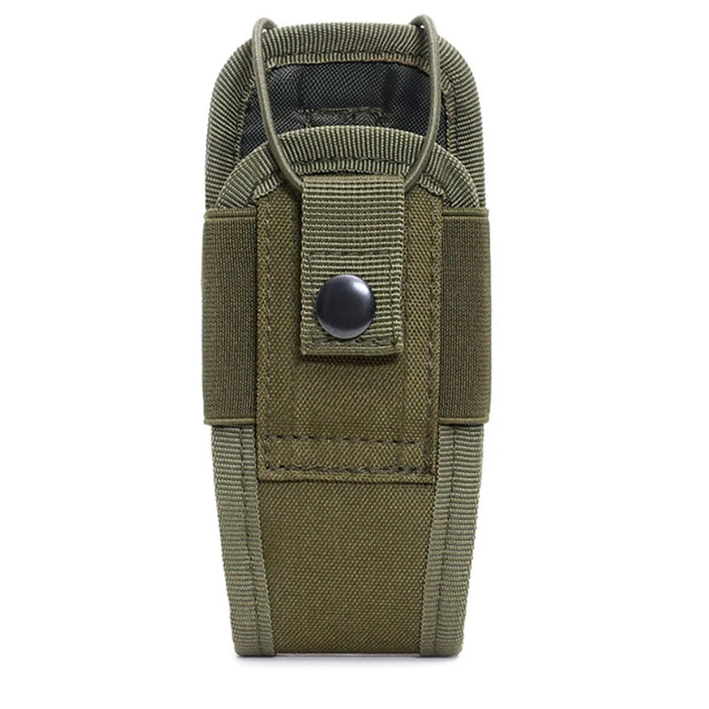 Tactical Walkie-Talkie Bag Radio Case Intercom Universal Pouch for Duty Belt Radio Holster Tactical Hunting Camping Adventure