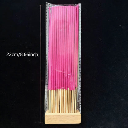 50/100/200/400/800 Pieces, Patchouli and Sandalwood Incense Sticks, Bamboo Stick Incense, Patchouli Scent for Odor Removal, Long-Lasting Fragrance, Suitable for Yoga and Meditation