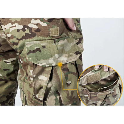 Multicam Pants +Knee Pads Men Tactical Combat Cargo Camo Trousers Trainning Hunting Clothes Quick Dry Breathable Sport Pants