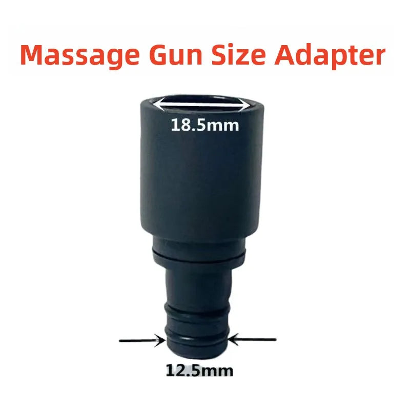 Universal 89mm Caliber Massage Head Accory for Fascia Gun Connect Rod Adapter Replacement Head Fitn Equipment Accory