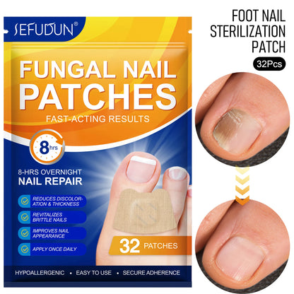 Toenail Fungus Treatment Extra Strength Patches Night-Time Treatment Improves Nail Appearance for Damaged Nails Foot Nails